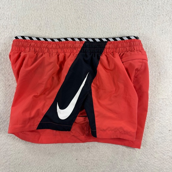 Nike Running Shorts Womens Size S Dri Fit Red Black White Athletic‎ Gym - Picture 2 of 5